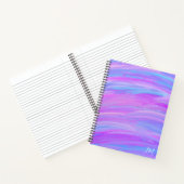 Couleurs peintes Carnet Spiral personnalisé (Intérieur)