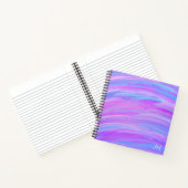 Couleurs peintes Carnet Spiral personnalisé (Intérieur)