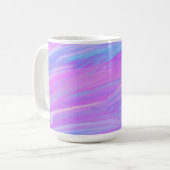 Couleurs peintes Mug personnalisé (Devant gauche)