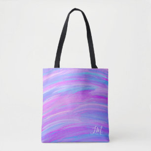 Couleurs peintes Sac fourre-tout personnalisé
