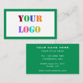 Couleurs personnalisées de votre propre Carte de v (Devant / Derrière)