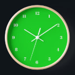 Couleurs personnalisées Numéros Police Mur Horloge<br><div class="desc">Belles couleurs personnalisables Horloge - Choisissez / ajoutez vos couleurs arrière - plans et numériques préférées ! Choisissez Vos Polices Numériques Uniques ! Ajoutez votre texte / nom / date / logo / image ...  ou sinon :) Profitez - Soyez heureux :)</div>