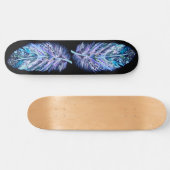 Couleurs Personnalisées Skateboard - Belles plumes (Horz)