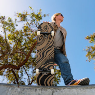 Couleurs personnalisées Vagues de skateboard - Vot