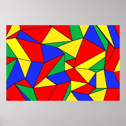 Couleurs primaires "Crees" Grande impression (Devant)