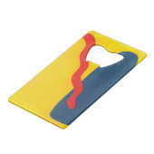 Couleurs primaires Ouverture de bouteille de la ca (Dos Angle)