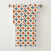 Couleurs rétro Mi-Siècle Cercles modernes (En situation)