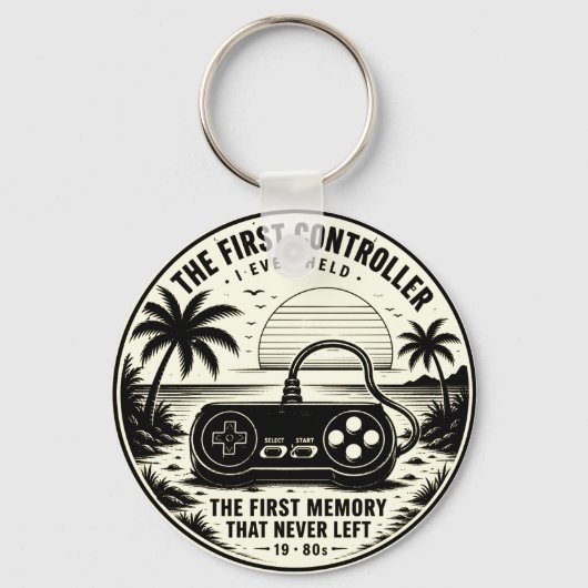 couleurs rétro porte-clés mignon (Recto)