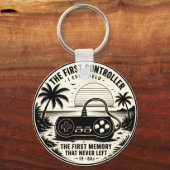 couleurs rétro porte-clés mignon (Recto)