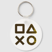 couleurs rétro porte-clés mignon (Verso)