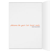 Couleurs robustes des feuilles d'automne Clôture e (Intérieur (Gauche))