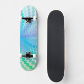 Couleurs spirales cool Skateboard (Recto)