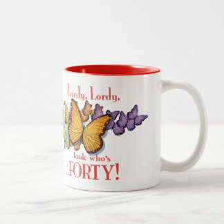 Couleurs Stephanie quarante ! Tasse de café 2
