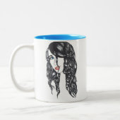 Couleurs Tasse 110z (blanc/bleu) 2 de Sharpie partout (Gauche)