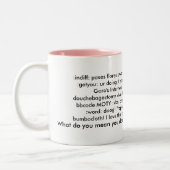 Couleurs Tasse 2 d'énonciations - (Gauche)