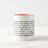 Couleurs Tasse 2 d'énonciations - (Centre)