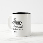 Couleurs Tasse 2 tons Mombie Morning Fuel (Devant gauche)