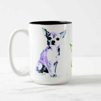 Couleurs Tasse à deux tons 2 d'Aww Chiwawa