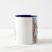 Couleurs Tasse de sittelle de 2 tons (Centre)
