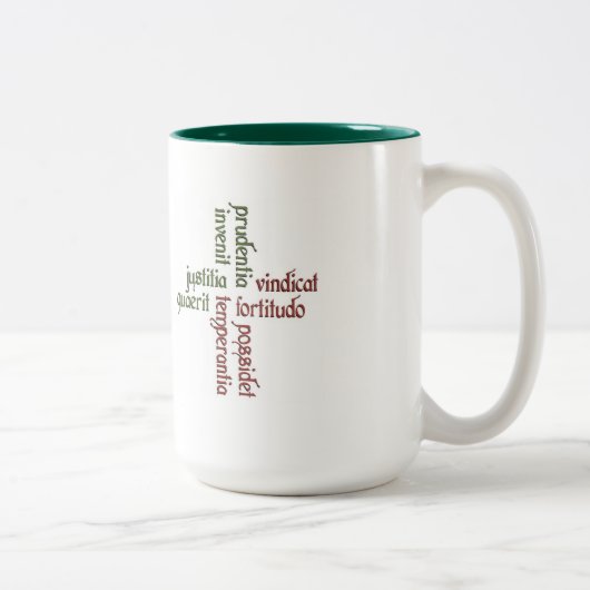 Couleurs Tasse de ton des vertus cardinales 2 (Droit)