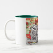 Couleurs Tasse des hiboux 2 de Noël (Gauche)
