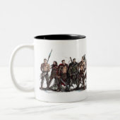 Couleurs Tasse galactique 2 de gladiateurs (Gauche)