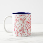 Couleurs Tasse heureuse du mandala 2 (Gauche)