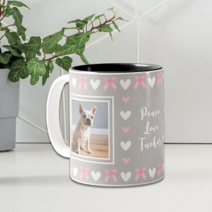 Couleurs Tasse Photo Grise 2 pour Amoureux de Chiens