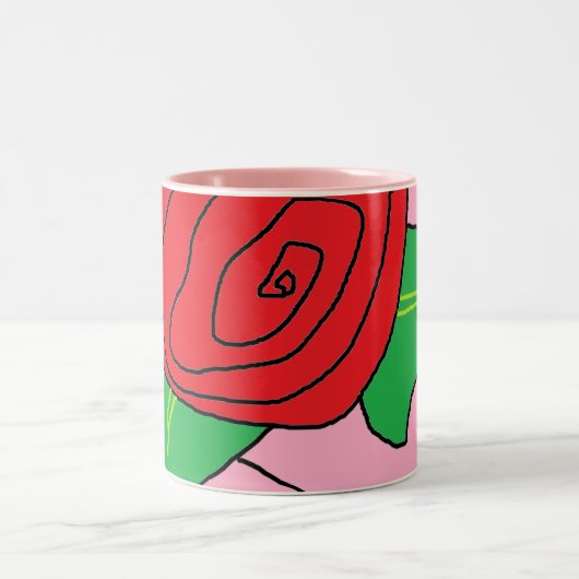 Couleurs Tasse rose 2 (Centre)