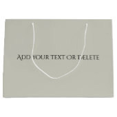 Couleurs tendance - Gris argenté clair Grand sac c (Devant)