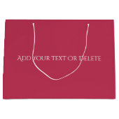 Couleurs tendance - Magenta Vibrant Grand sac cade (Devant)