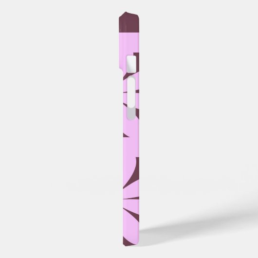 Couleurs tendances Marsala iPhone 14 Coque (Verso / Gauche)