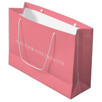 Couleurs Tendances - Watermelon rose grand sac cad