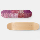 Couleurs Texture Puzzle Skateboard (Horz)