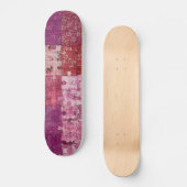 Couleurs Texture Puzzle Skateboard (Recto)