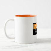 Couleurs Ton de l'orange 2 tasse de 11 onces (Gauche)