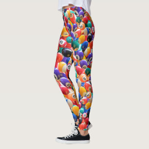 Couleurs Traditionnelles De Boule De Huit, Legging