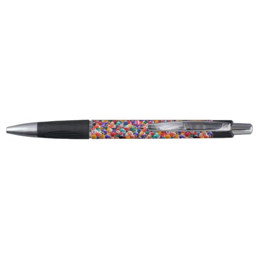 Couleurs Traditionnelles De Boule De Soit, Stylo (Dos)