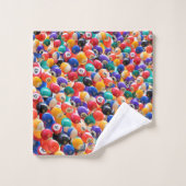 Couleurs Traditionnelles Serviettes De Bain (Gant de toilette)