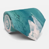 Couleurs Turquoises cool cravate masculine (Roulé)