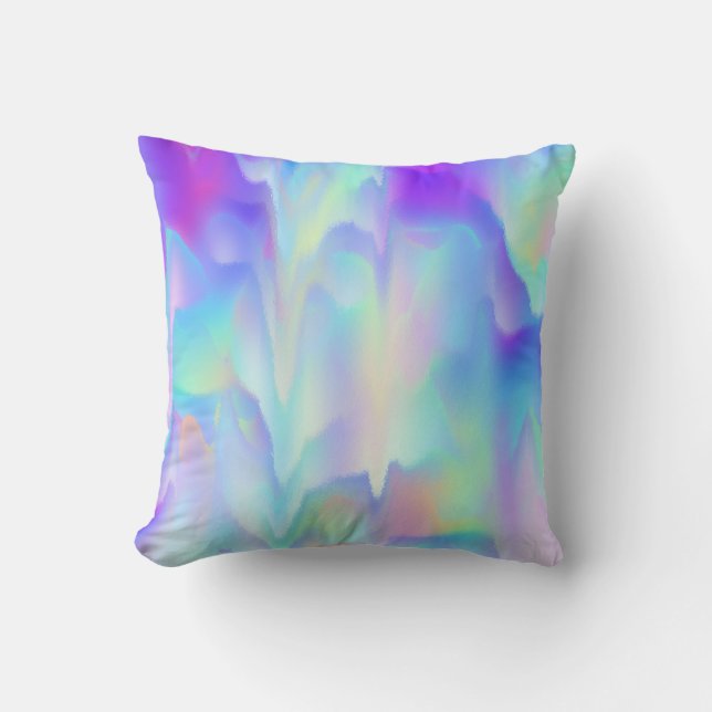 Couleurs Unicorne Lance Oreiller (Recto)