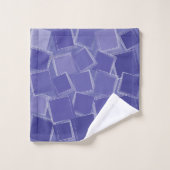 Couleurs violettes éparpillées (Gant de toilette)