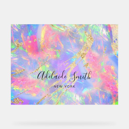 couleurs vives gemstone opal arrière - plan (Recto)