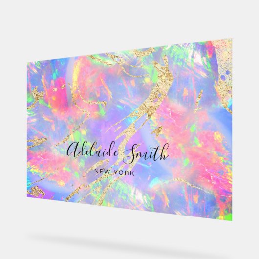 couleurs vives gemstone opal arrière - plan (Angle)