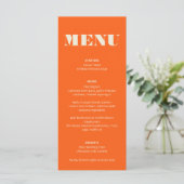 Couleurs vives : Menu (Debout devant)