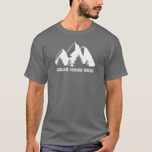 Couloir Season Rocks T-shirt (Voorkant)