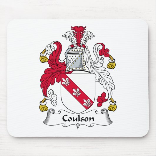 Coulson Family Crest Muismat (Voorkant)