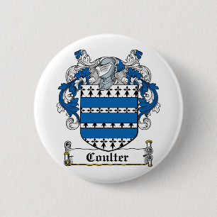 Coulter Family Crest Ronde Button 5,7 Cm