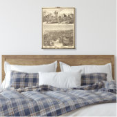 Council Bluffs Canvas Afdruk (Insitu (Slaapkamer))
