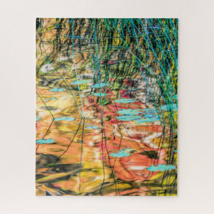 Council Lake in Hiawatha National Forest, Michigan Legpuzzel